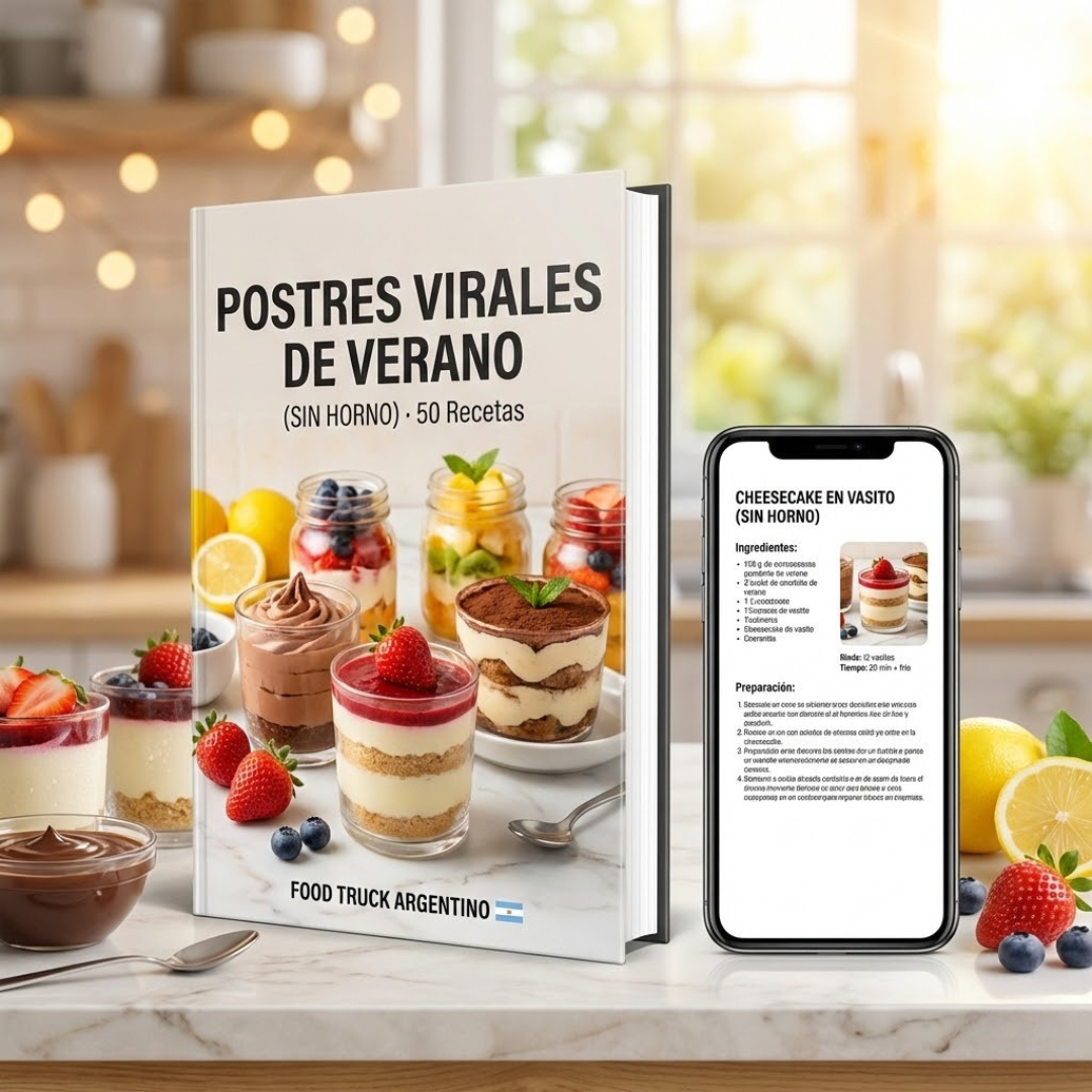 POSTRES VIRALES DE VERANO (SIN HORNO) (50 Recetas) | Food Truck Argentino