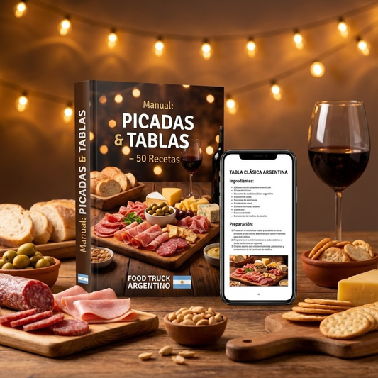 PICADAS & TABLAS (50 Recetas) | Food Truck Argentino