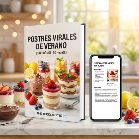POSTRES VIRALES DE VERANO (SIN HORNO) (50 Recetas) | Food Truck Argentino